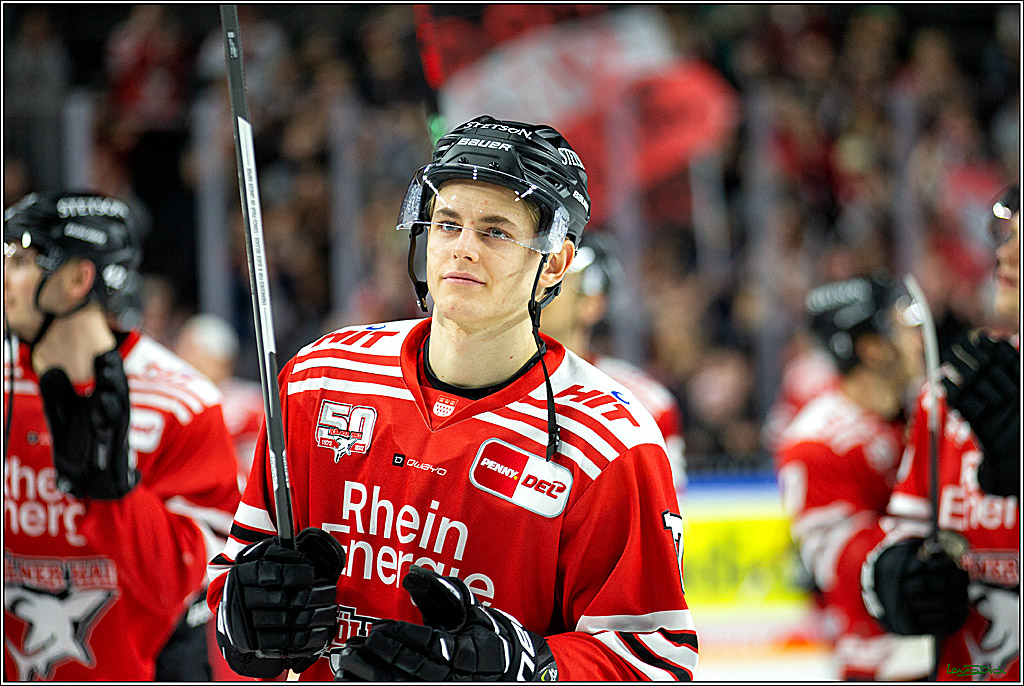 PENNY DEL; Koelner Haie- Loewen Frankfurt; Koeln, 18.12.2022